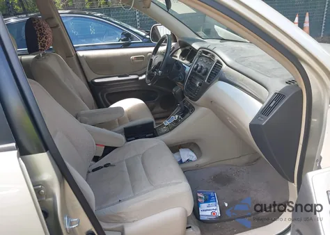 2003 Toyota Highlander V6 из США, поврежденный, VIN JTEGF21A930104230